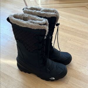 The North Face Black Winter Boots